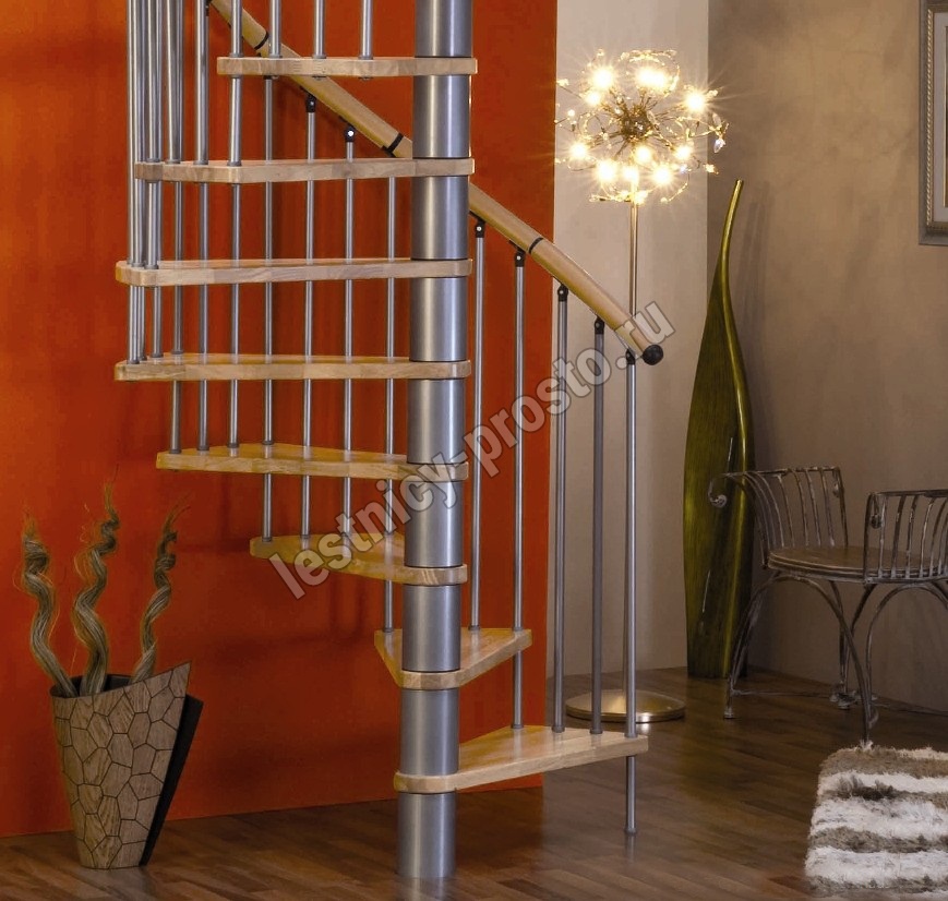 Винтовая лестница как функциональный элемент декора — элегантные разработки известных фирм